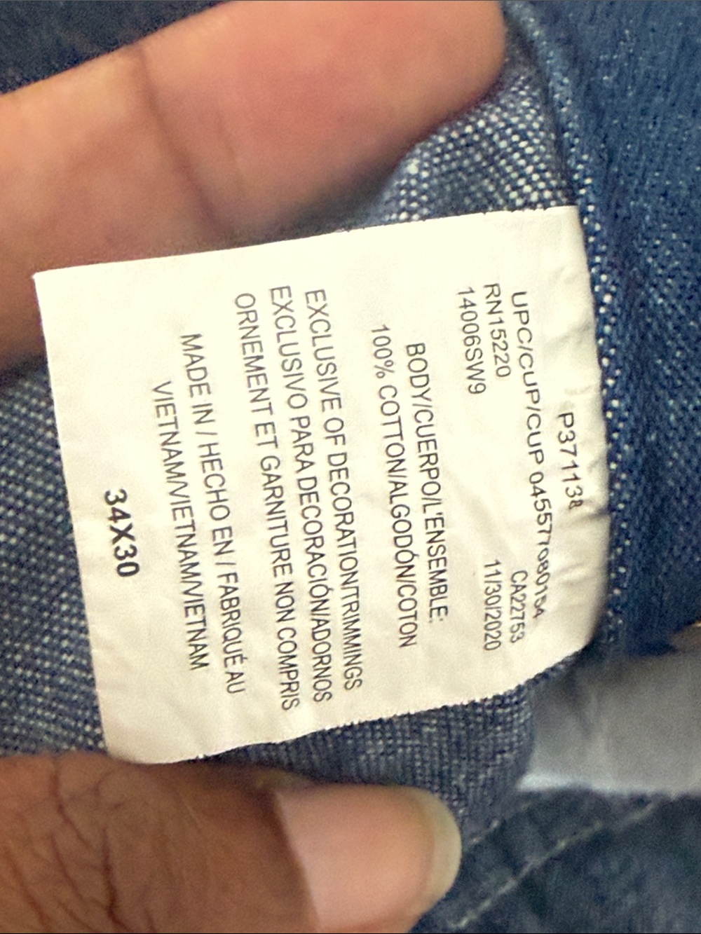Free People vintage liberty Blue Denim Overalls Sz 34x30 Anna Corinna - Picture 8 of 10